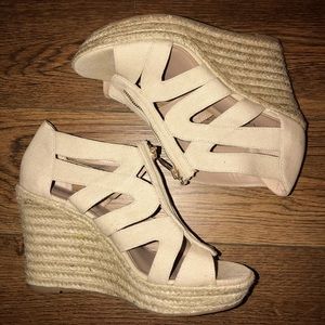 Merona Nude Espadrille Wedges